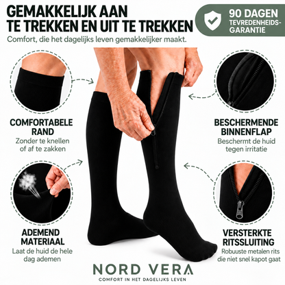 Nord Vera™ Steunkousen met ritssluiting