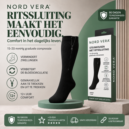 Nord Vera™ Steunkousen met ritssluiting